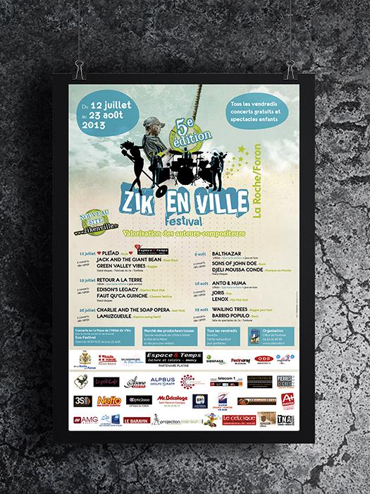 Affiche A3, A2